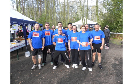 le JC Honfleur 3ème au trail d'Equemauville