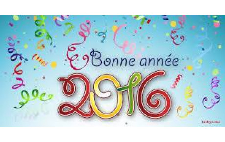 Bonne année 2016